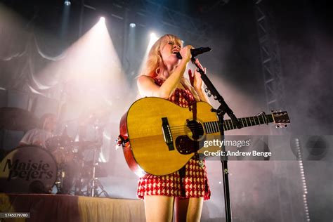 Maisie Peters Performs At O2 Academy Leeds On October 19 2023 In