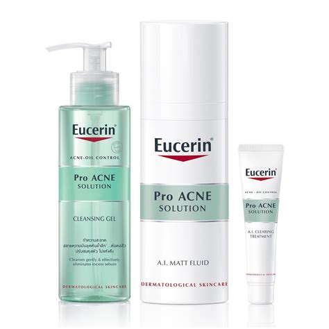 Acne is just plain annoying, and sometimes painful, which is why we recommend the eucerin pro acne solution a.i. Clearance Eucerin ProACNE Solution (3 in 1 set) pro acne ...