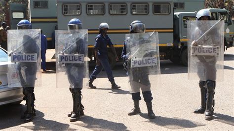 2018zimelections Zimbabwe Police Says No To Opposition Protest