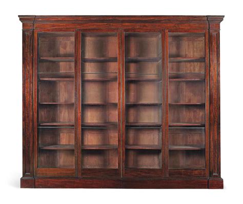 A George Iv Large Mahogany Museum Bookcase Circa 1825 40 In The