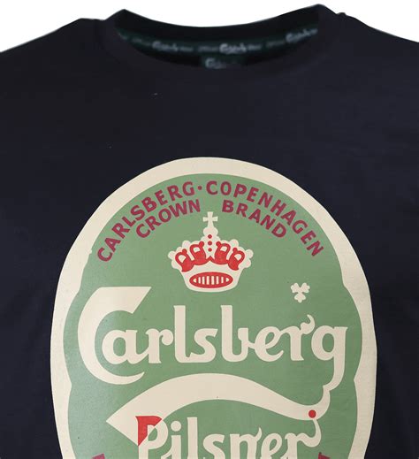 Carlsberg Pilsner T Shirt Black Carlsberg Brand Store