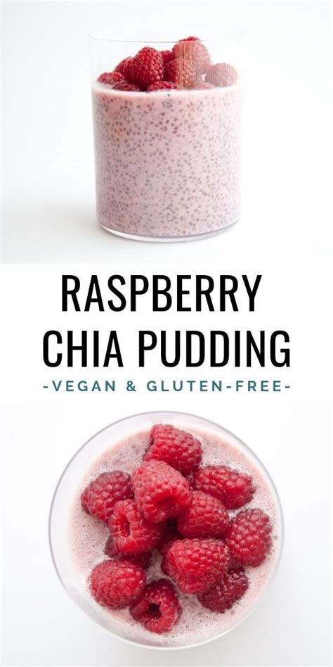Raspberry Chia Pudding Recipe Elephantastic Vegan Artofit