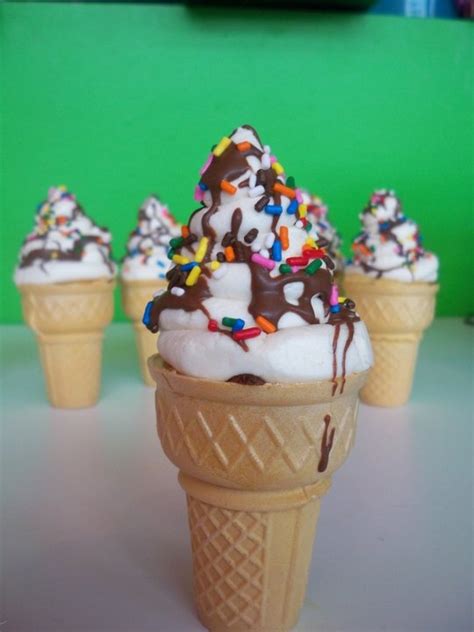 Pin By Shelby Thomas On TooTall Designs Cupcake Cones Ice Cream Cone Cupcakes Cone Dessert