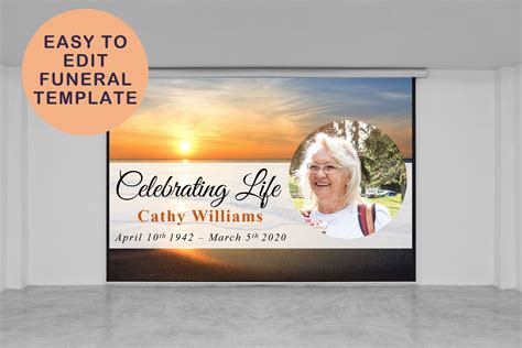 Funeral Powerpoint Slideshow Presentation Funeral Powerpoint Template