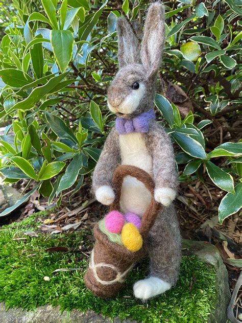 Hopping Down The Bunny Trail My Little Easter Bunny Rneedlefelting