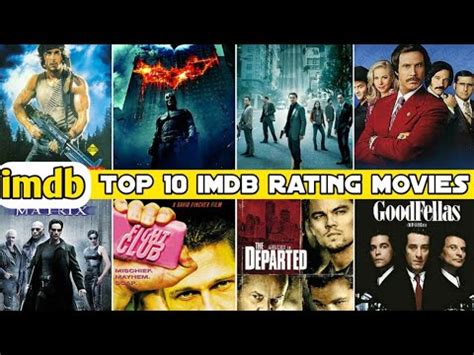 Therefore, we have created a list of best movies on netflix based upon the imdb rating. Top 10 highest imdb rating movies in Hollywood - YouTube