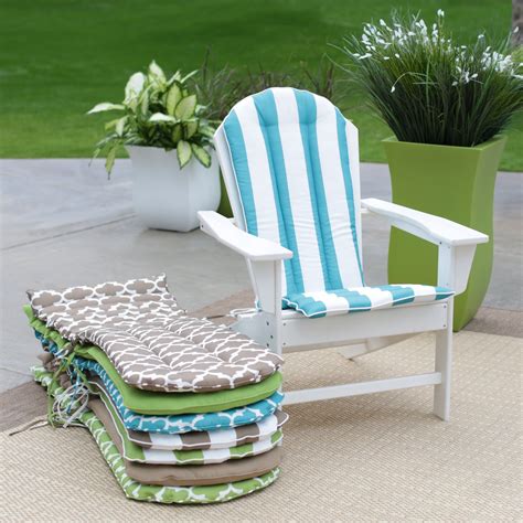 Adirondack chairs are america's summer sweetheart. Coral Coast Lakeside Adirondack Chair Cushion | www ...