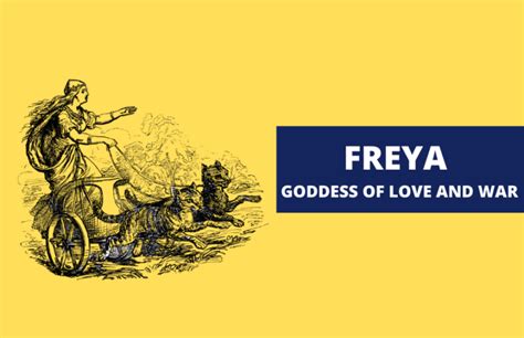 Freya Nordic Goddess Of Love Fertility Sex And War Symbol Sage