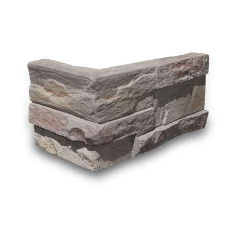 Coronado Stone Products Ledgestone 100 Lin Ft Grey Quartzite At