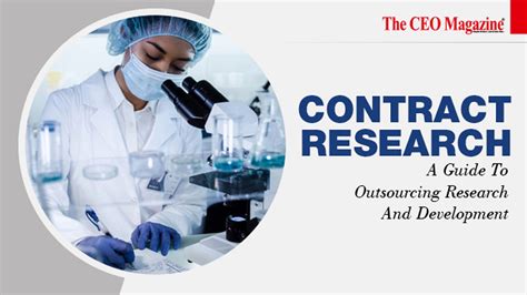 Contract Research A Guide To Outsourcing Research And Development