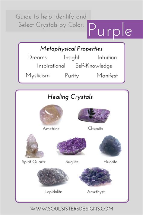 How To Identify And Select Healing Crystals Let Color Be Your Guide