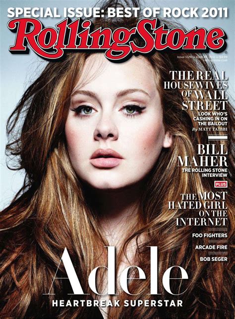 Music, film, tv and political news coverage. Rolling Stone (magazine) | Adele Wiki | Fandom