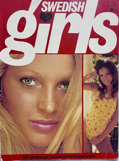 Swedish Girls Adult Magazine Vintage Magazines