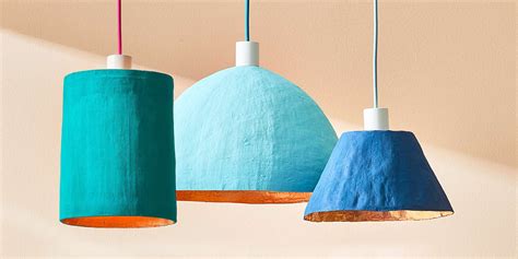 How To Make Stylish Papier Mâché Light Pendants With Cereal Boxes Diy