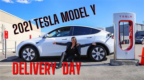2021 Tesla Model Y Delivery Day Taking Delivery Of My First Tesla In