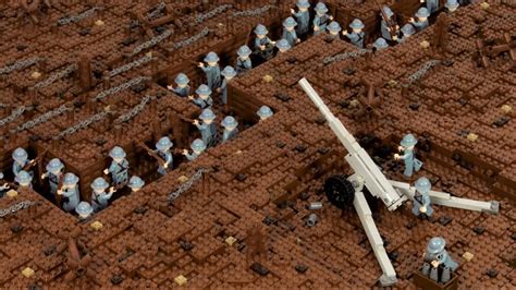 Lego Ww1 The Battle Of Verdun Stop Motion Youtube