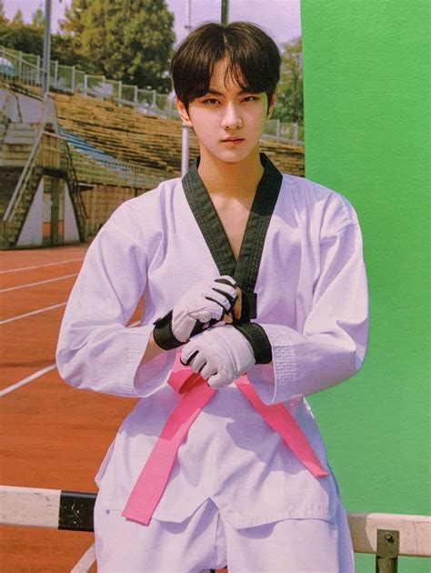 Jungwon Pics On Twitter And We Were Blessed Taekwondo Extended