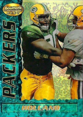 1995 Bowmans Best Refractor Darius Holland Green Bay Packers Ebay