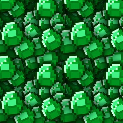 Minecraft Emerald Wallpapers Top Free Minecraft Emerald Backgrounds