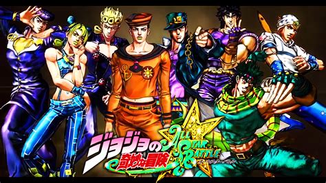 Jojos Bizarre Adventure Allstarbattle Wallpaper By Robogineer On