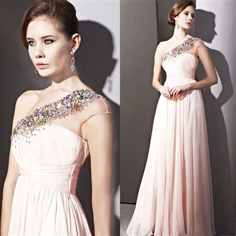 2012 One Shoulder Elegant Gorgeous Long Formal Dress Bride Suit Evening