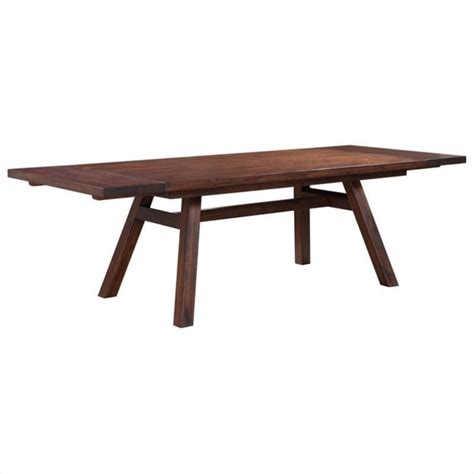 Modus Furniture Portland Extendable Dining Table In Walnut 7z4861r