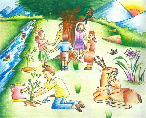 Save Earth Painting By Tanmay Singh Pixels