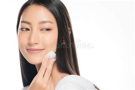 Beautiful Young Asian Woman With Clean Fresh Skin Stock Image Image
