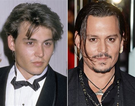 Johnny Depp Celebrity Heartthrobs Hotter Then Or Now Pictures Pics Uk