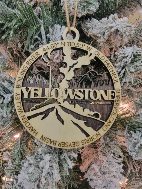 Yellowstone Ornament Etsy