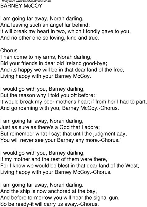 Barney Lyrics