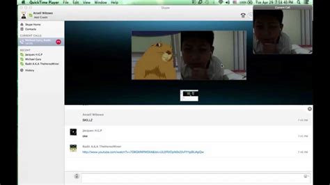 Skyping With My Friends Youtube