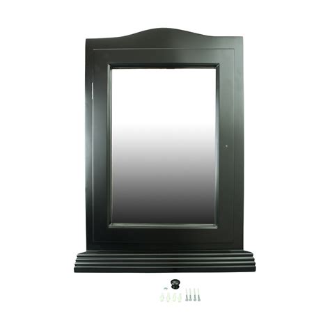 Check spelling or type a new query. Black Solid Wood Bathroom Corner Medicine Cabinet Recessed ...