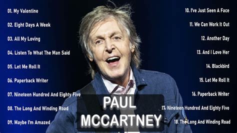 Best Songs Of Paul Mccartney Paul Mccartney Greatest Hits Playlist