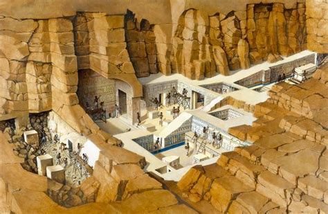 Inside Ancient Egypt Houses The Underground Structure Of Ancient