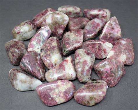Pink Tourmaline Tumbled Stones Choose How Many Pieces Pink Tourmaline