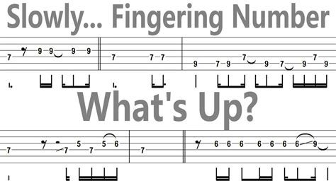 4 Non Blondes What S Up Slow Guitar Solo Tab BackingTrack YouTube