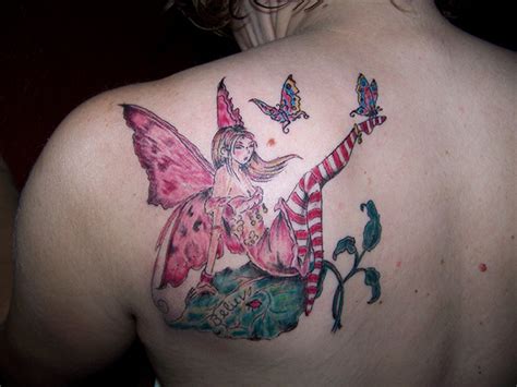 Fairy Butterfly Tattoos