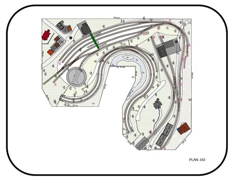 342 1 Zu 1 Plan Brima Modellanlagenbau Modelleisenbahn Gleispläne