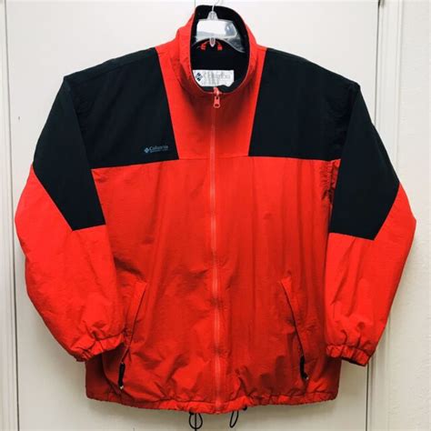 Columbia Sportswear Company Men Redblack Jacket Size L Ebay
