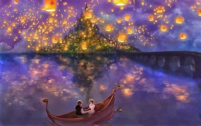 Tangled Disney Castle Movies Wallpapers Posters Rapunzel