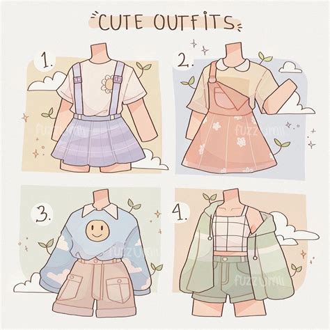 Art Outfits Club Outfits Cute Anime Outfits Cartoon Outfits Kawaii