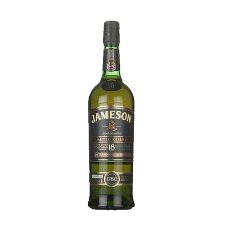 Jameson Irish Whiskey 18 Year Old Limited Reserve Jameson Irish