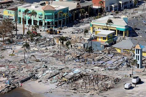 Fort Myers Beach Florida Picture Hurricane Ian Leaves A Path Of