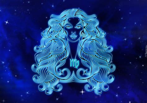 Graficzny Znak Zodiaku Panny