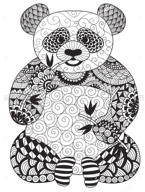 Panda Printable Coloring Pages