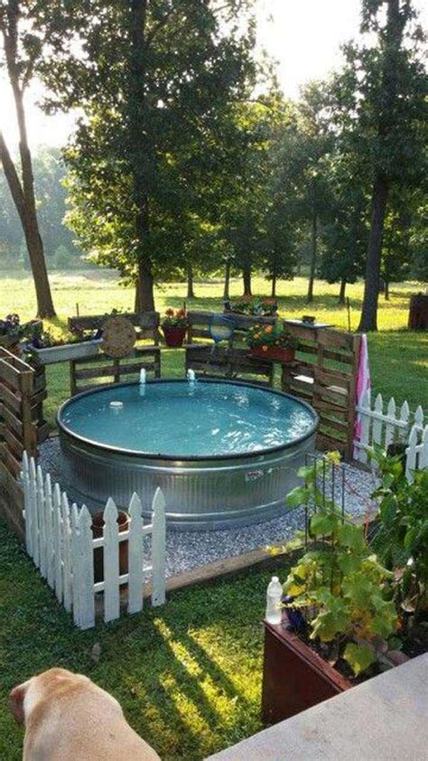 Diy Galvanized Stock Tank Pool To Beat The Summer Heat