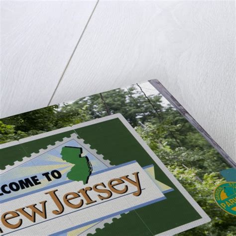 Welcome To New Jersey Sign Posters And Prints By Corbis