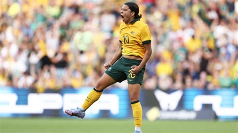 The Pressure Of Being Sam Kerr Australias Captain At The Womens