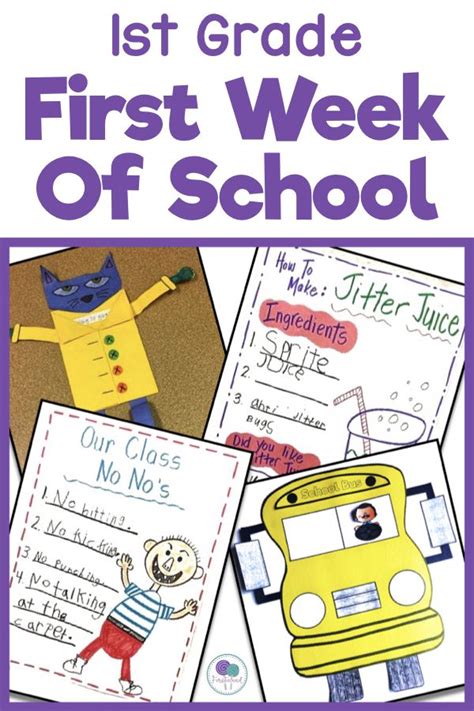First Week Of School Worksheet